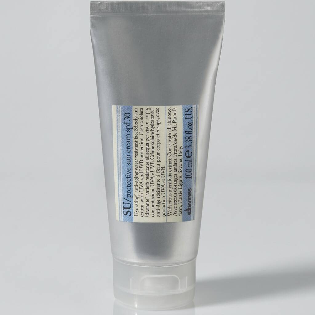 Davines SU Protective Sun Cream SPF 30 Güneş Koruyucu Krem 100 ml - 1