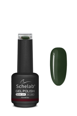 Schelab One Step Gel Kalıcı Oje 15 ml | Forest Green - Schelab 