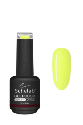 Schelab One Step Gel Kalıcı Oje 15 ml | Neon Sun - Schelab 
